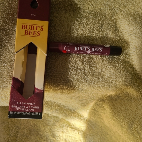 Burts Bees Lip Shimmer Color Fig 133 NIB Sealed .09oz/2.55g - Picture 2 of 15